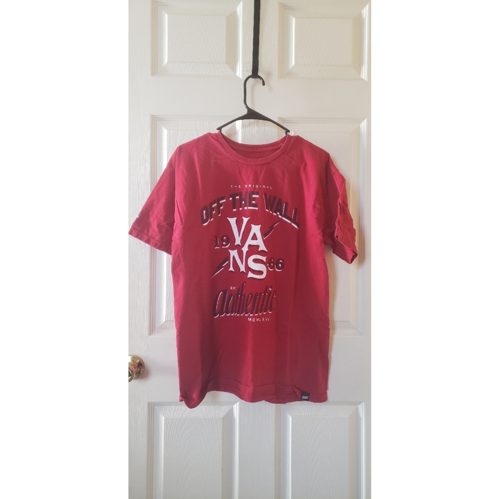 Vans Red Tshirt